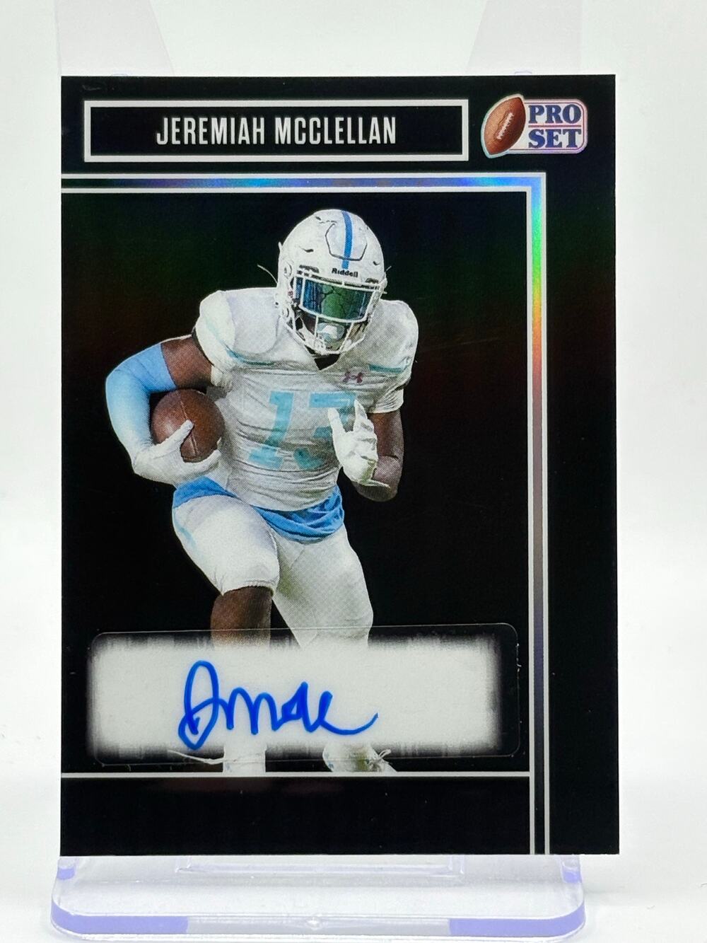 2025 Leaf Pro Set Platinum Jeremiah McClellan Prismatic Black Auto /10 SP Oregon